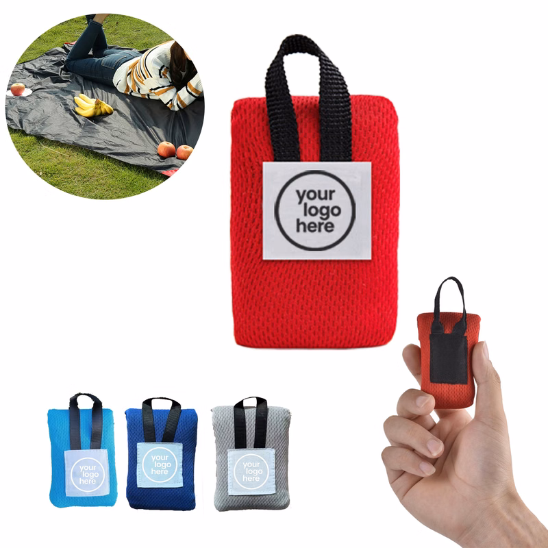 MOQ:100pcs Custom Logo Waterproof Picnic Mat