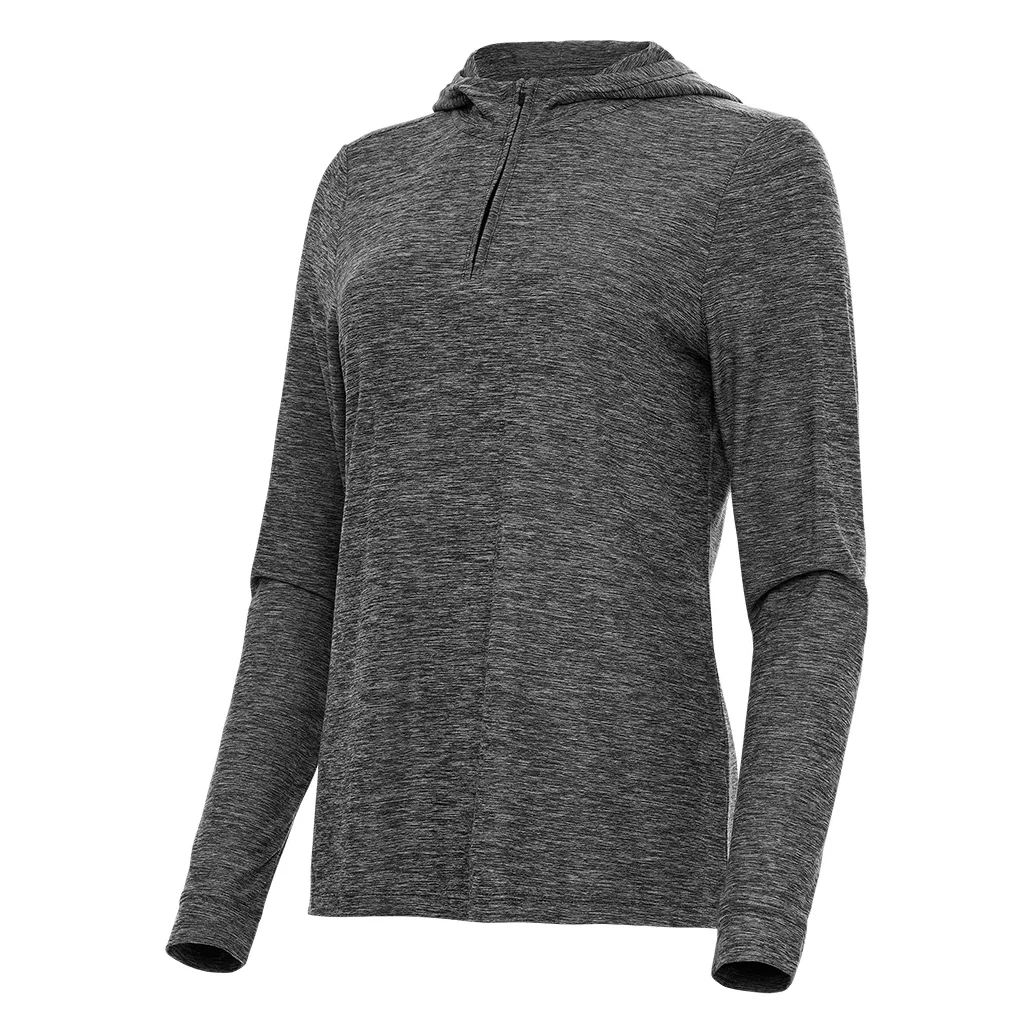Daybreak 1/4 Zip Hood w, custom hoodie or sweatshirt with logo imprint 1