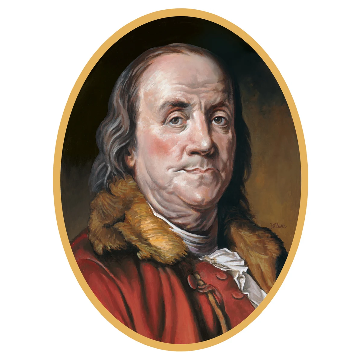 Ben Franklin Cutout 1