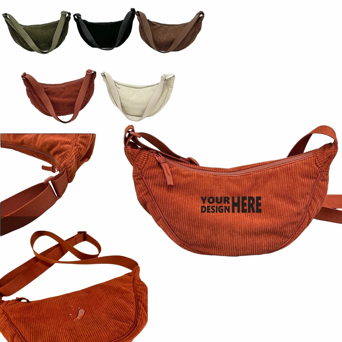 2025 Autumn And Winter New Corduroy Dumpling Bag 1