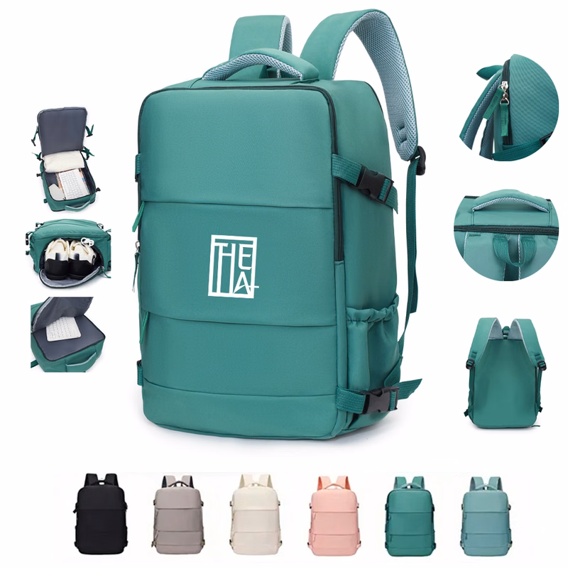Minimalist College Backpack With Padded Straps And Organizer