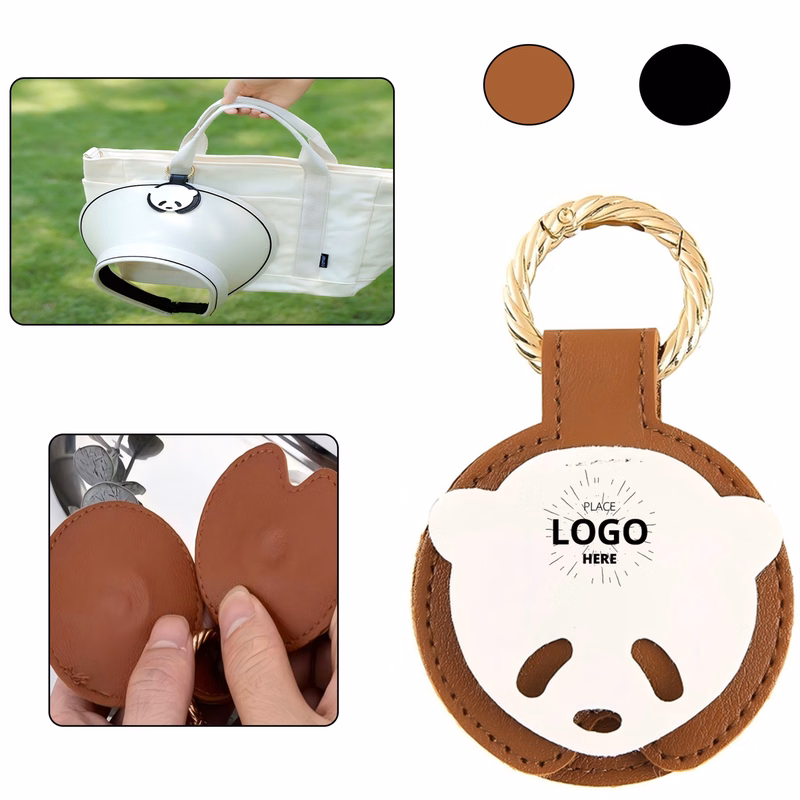 Hands?Free PU Leather Magnetic Cap Fastener
