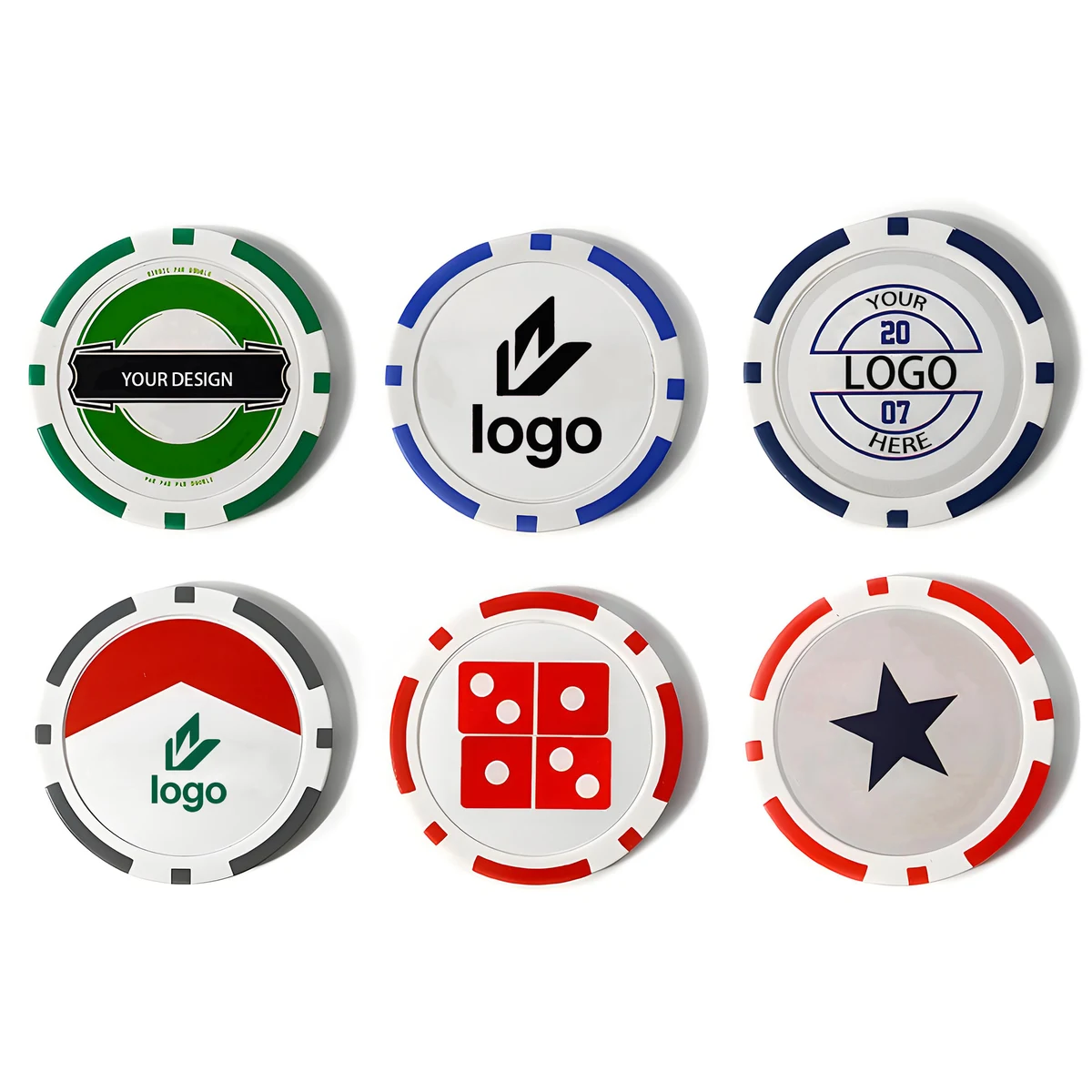Full Color Poker Chips 1