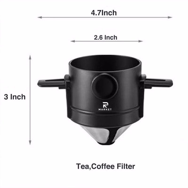 Stainless Steel Slow Drip Coffee Filtermade of the highest quality stainless steel