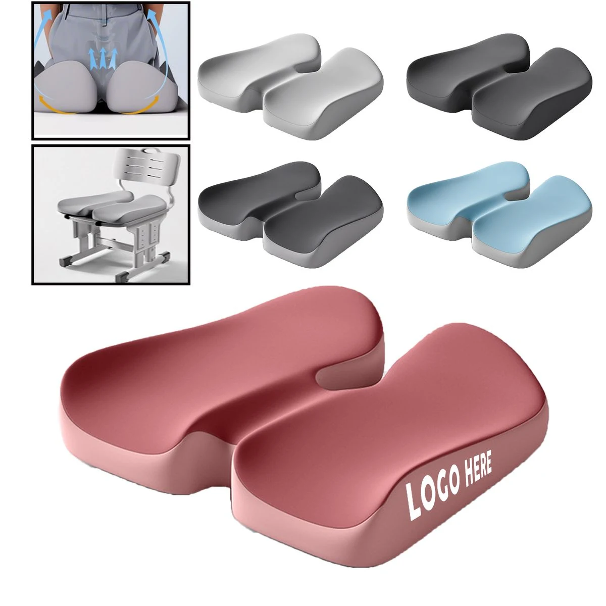 Non-Slip Breathable Office Seat Cushion 1