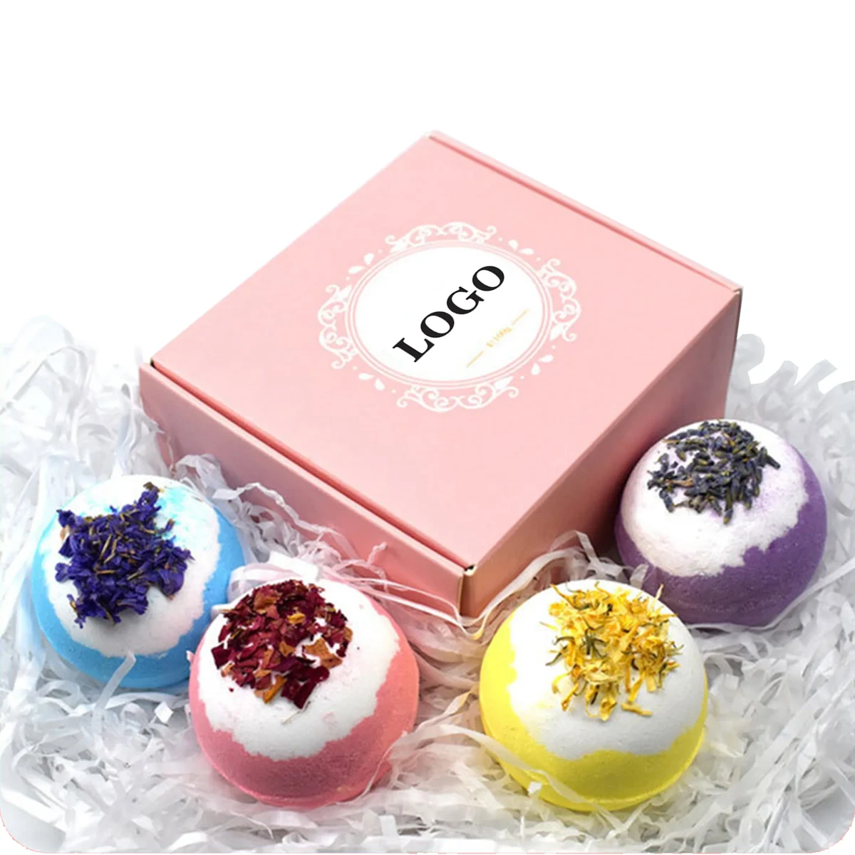 Flower-Scented Bath Bomb 1