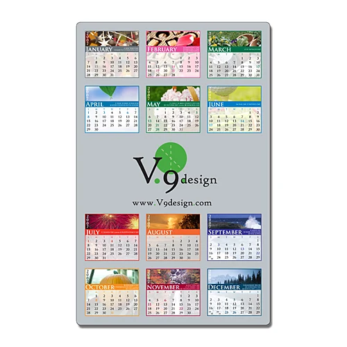 Laminated Card - 5.25x8.5 Repositionable Sticky Back 1