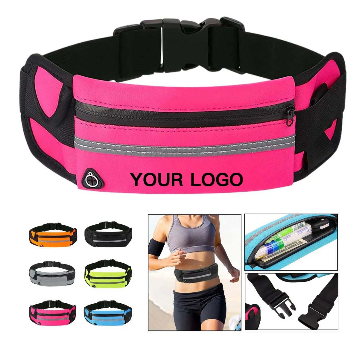 Durable Waist Pack with Storage for Phone and Essentials 1