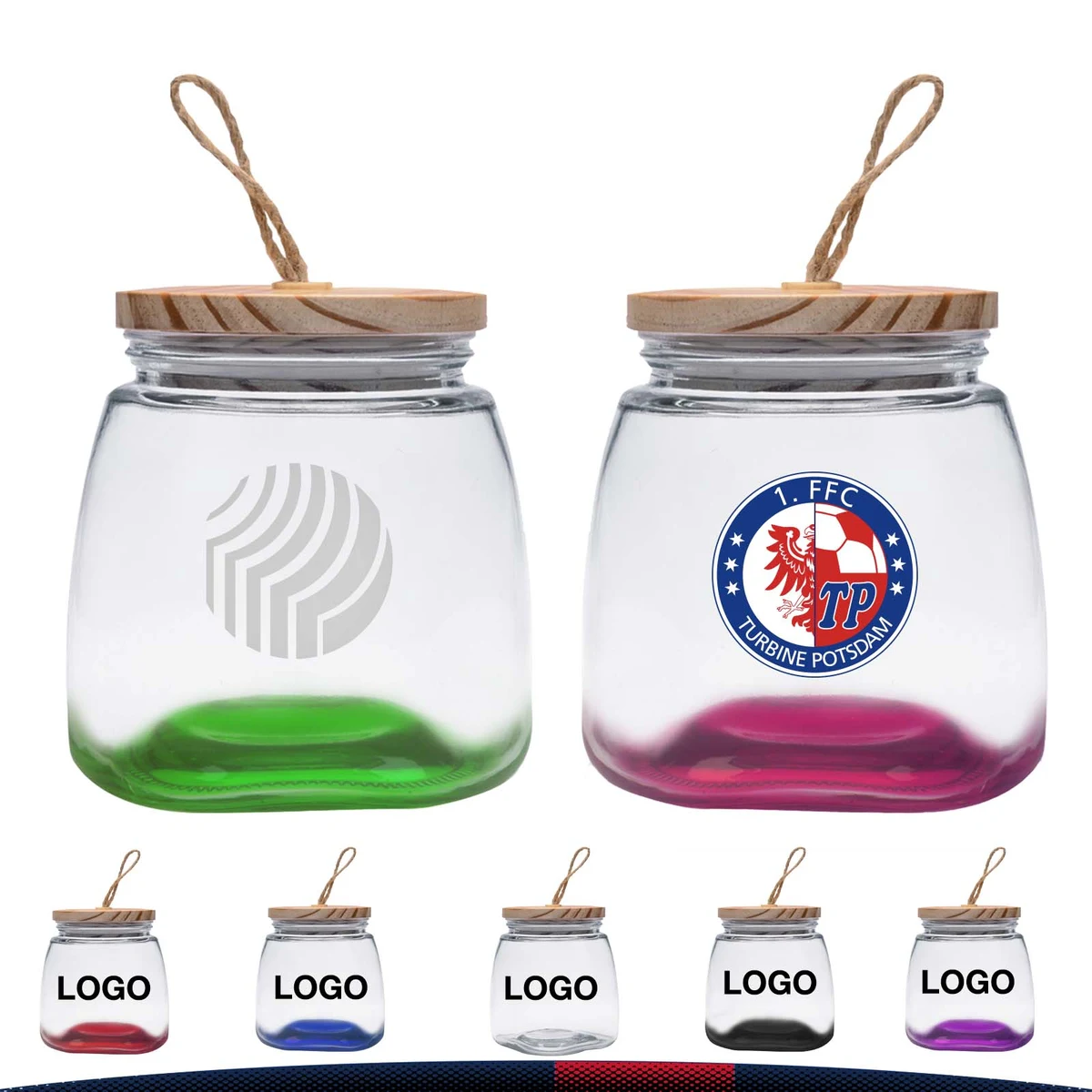 64 oz. Swetta Glass Candy Jar 1