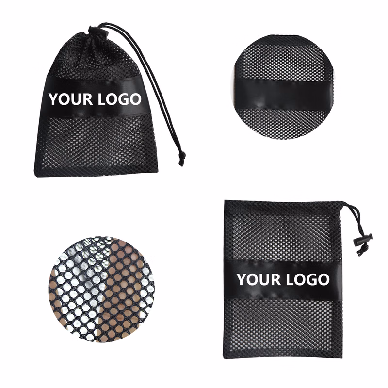 Mesh Drawstring Equipment Bag 6.3 x 9.8"