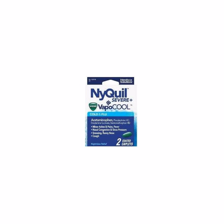 NyQuil Vapocool Severe + Caplets - 2 Pack