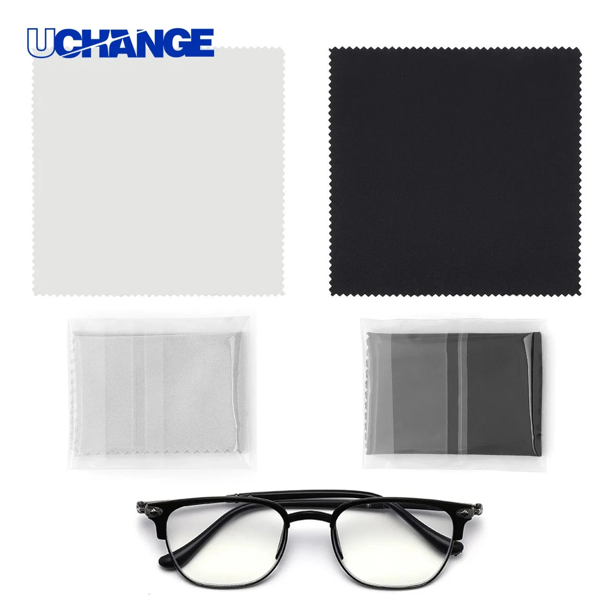 Microfiber Cleaning Eyeglasses Cloth Wiper (5"x5") 1