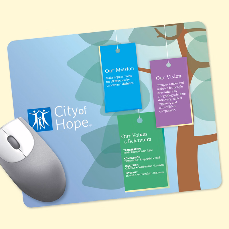 Origin'L Fabric 8"x9.5"x1/8" Mouse Pad