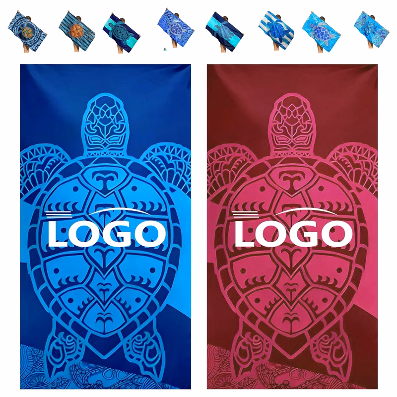 Luxury Microfiber 30x60 Mid-Weight Coastal Color Towel