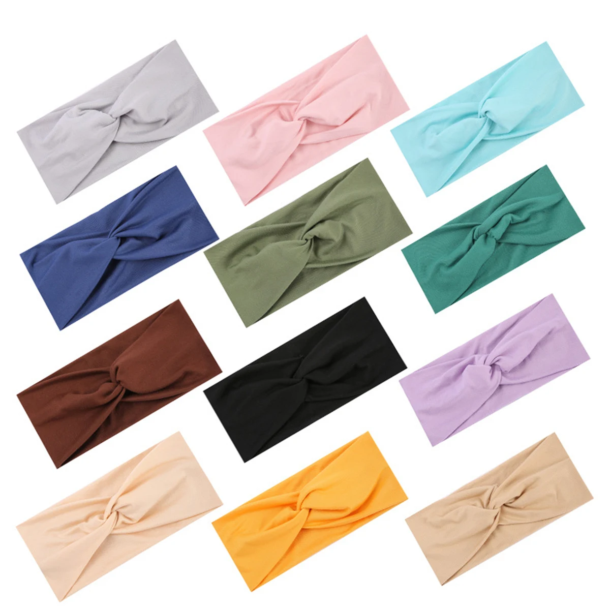 Women Soft Wide Headbands 1