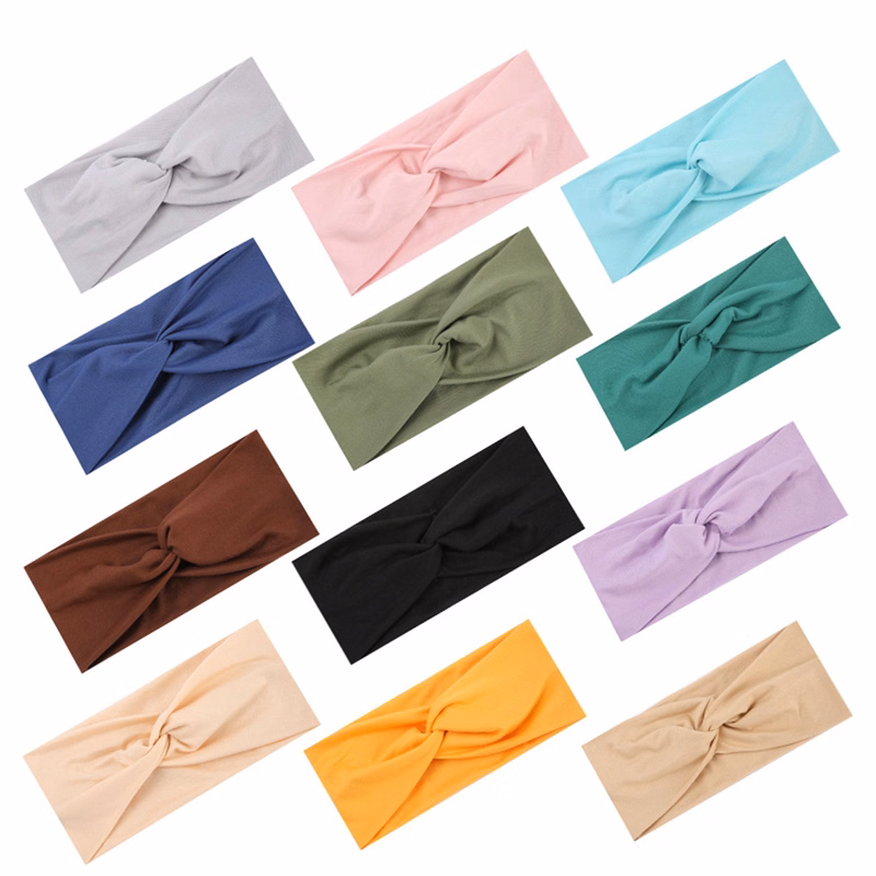 Women Soft Wide Headbands