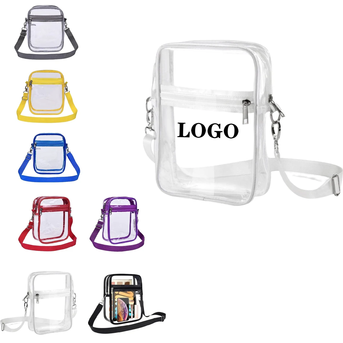 MOQ 10 pcs See-Through Cosmetic Bag 1