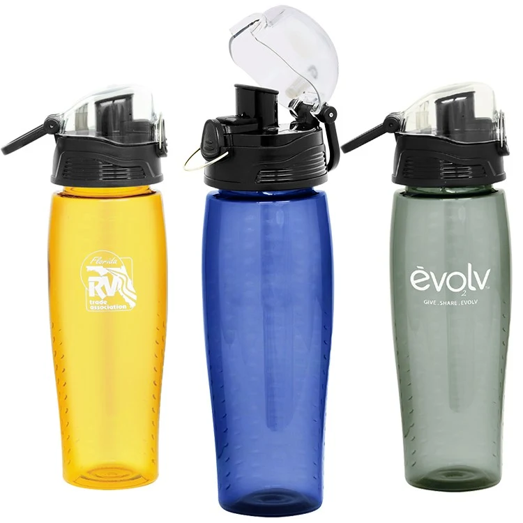 24 Oz. Rain Tritan Water Bottle w/Pop-Up Lid 1