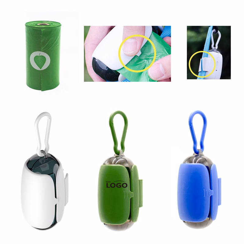 MOQ100 Eco-friendly Pet Waste Hanging Bag Set