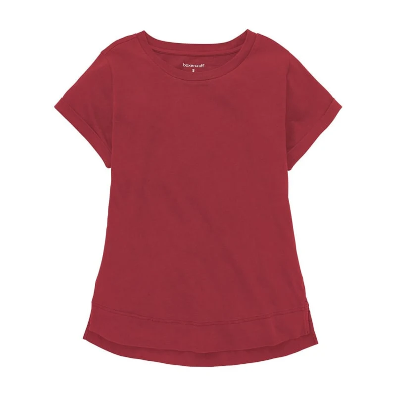 Boxercraft Women's Vintage Cuff T-Shirt - T57 1