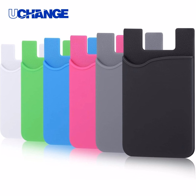 Screen Printed Silicone Phone Wallet