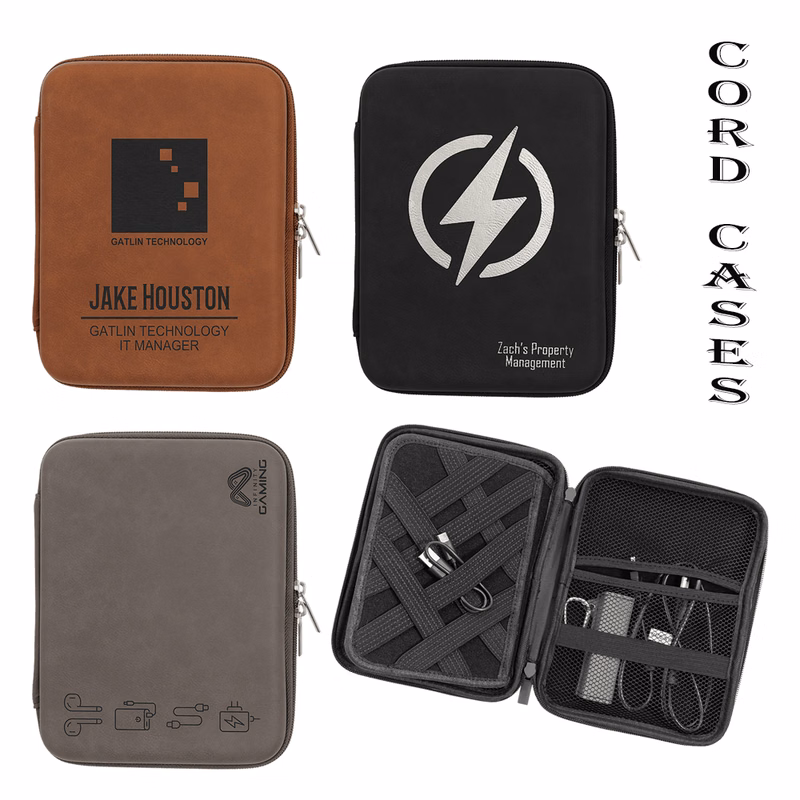Rawhide Leatherette Cord Case