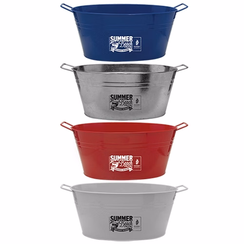 15 Qt Galvanized Metal Tub