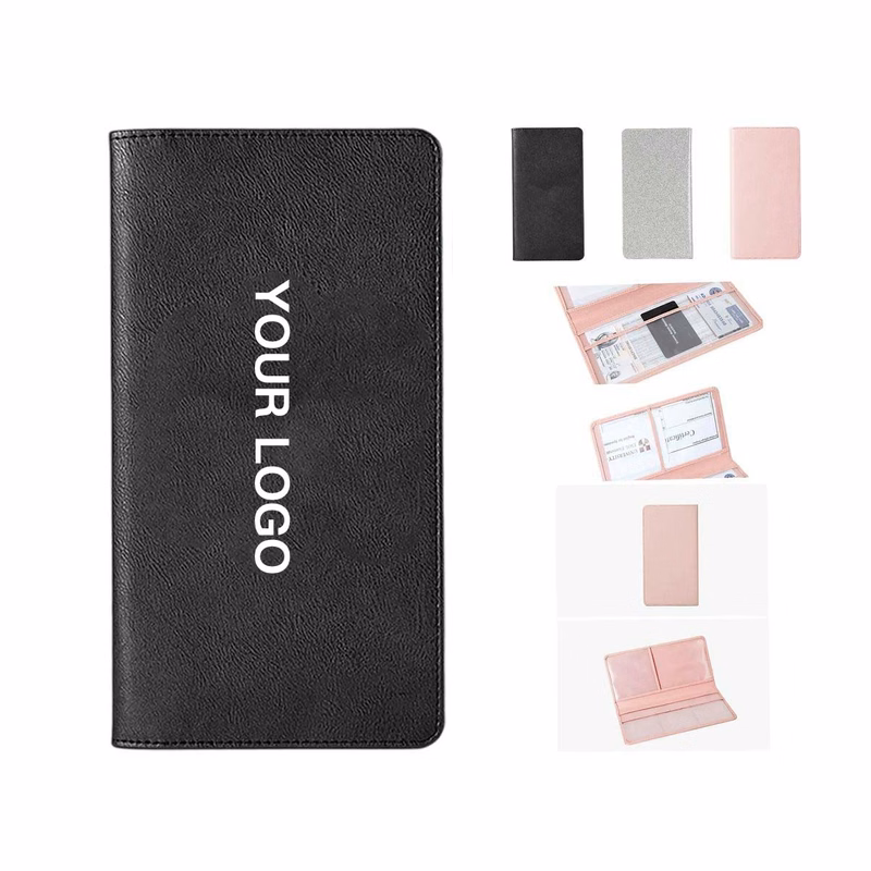 Compact Passport Holder with Card Storage