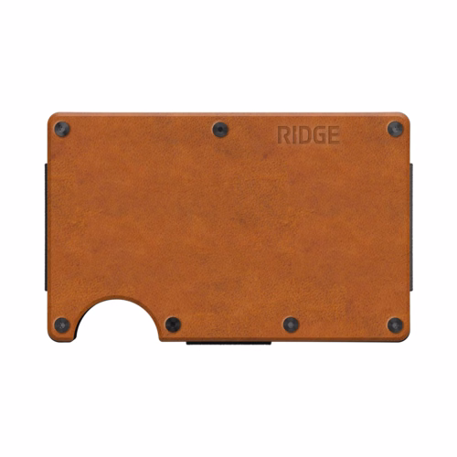 Ridge Tobacco Brown Leather Cash Strap