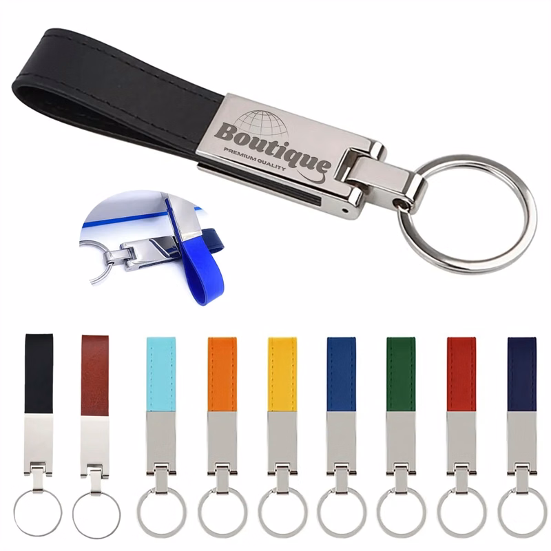 PU And Zinc Alloy KeyChain Simplicity Pendant accessories