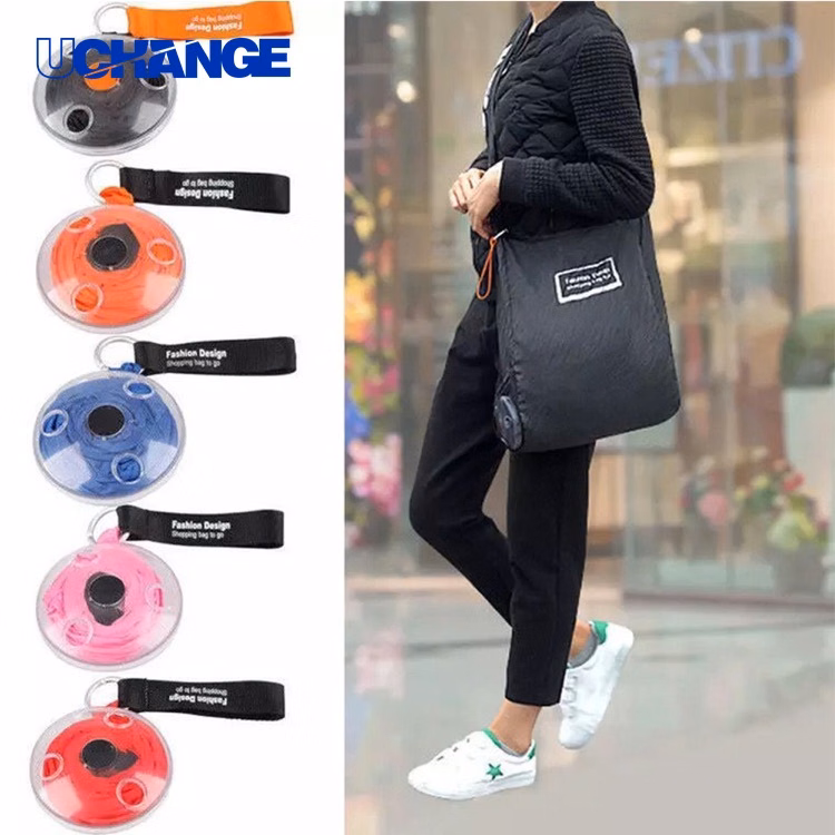 Roll Up Shopping Tote Bag for Groceries