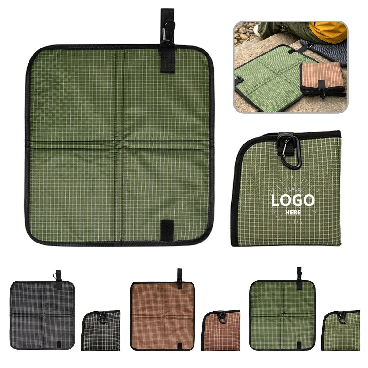 Foldable Rectangular Stadium Seat Cushion 1