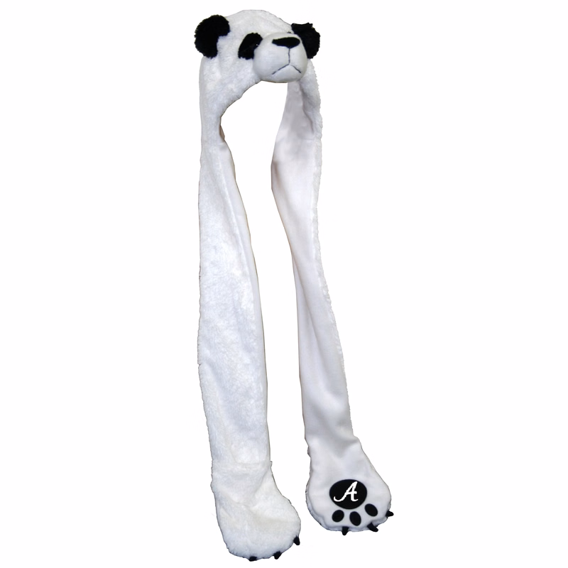 39" Panda Hoodie with Paws