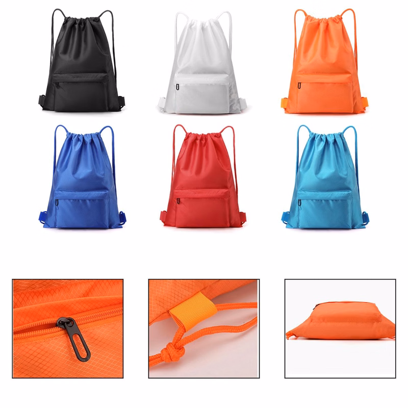 Sports Backpack with Front Zip Pocket