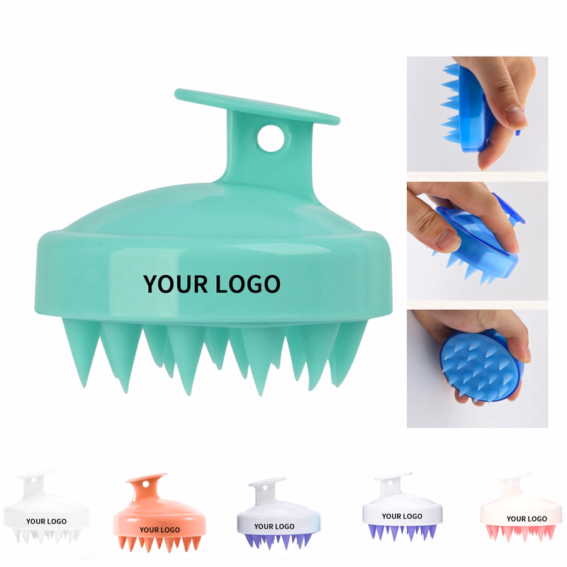 Silicone Scalp Care Brush With Comfort Grip 2.8" x 3.8"