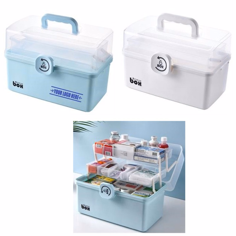 Household Multi-Layer Large Capacity Medicine Box