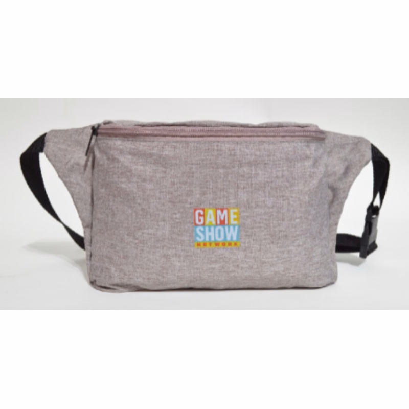 Screen Print Waist Bag 2 Zipper 13" X 7" & Custom Logo