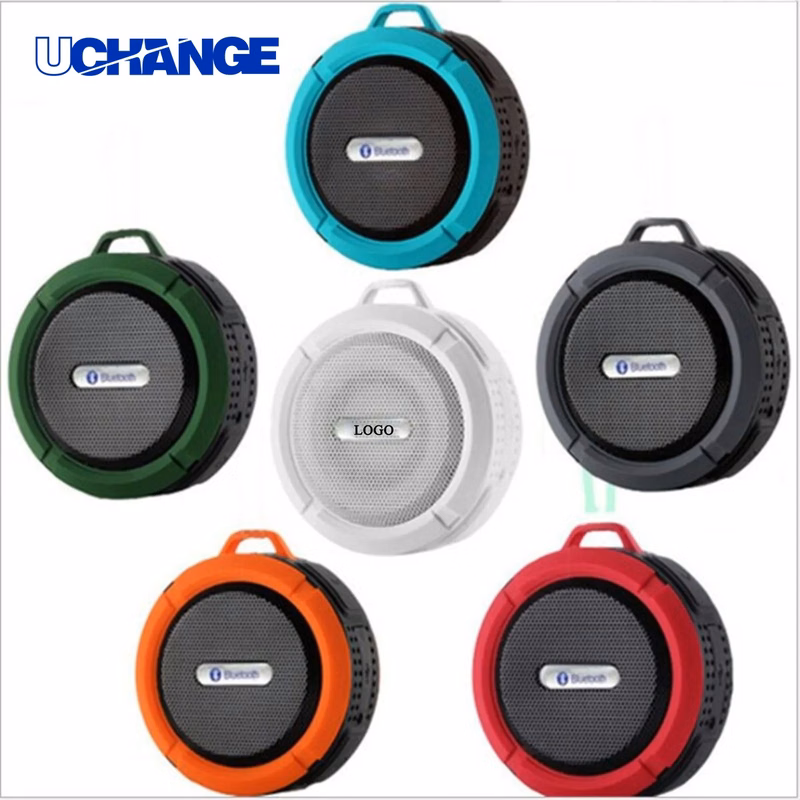 Waterproof Mini Shower Bluetooth Speaker Travel Speaker for Bathrooms & Pools