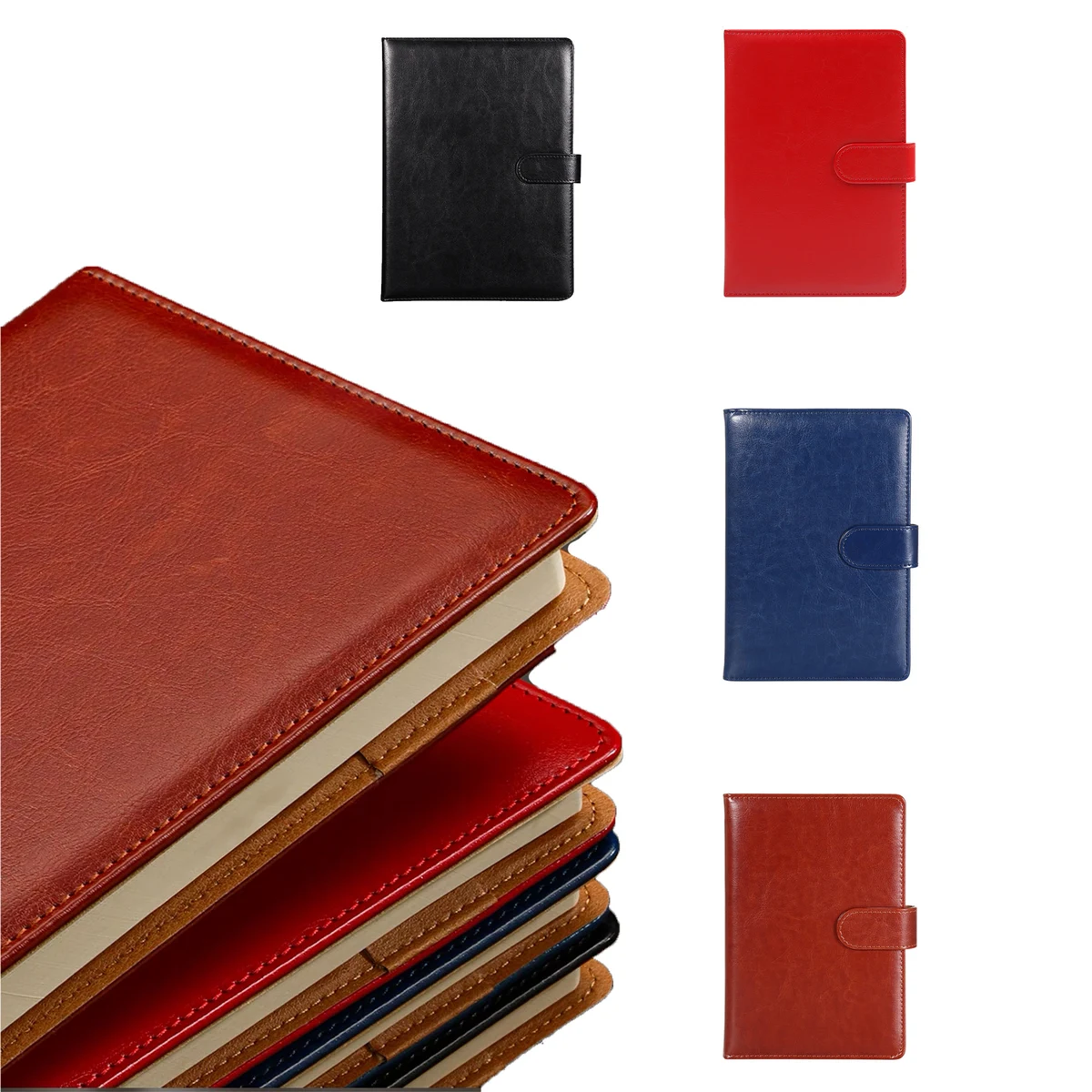 Corporate Leather-Bound Memo Journal 1
