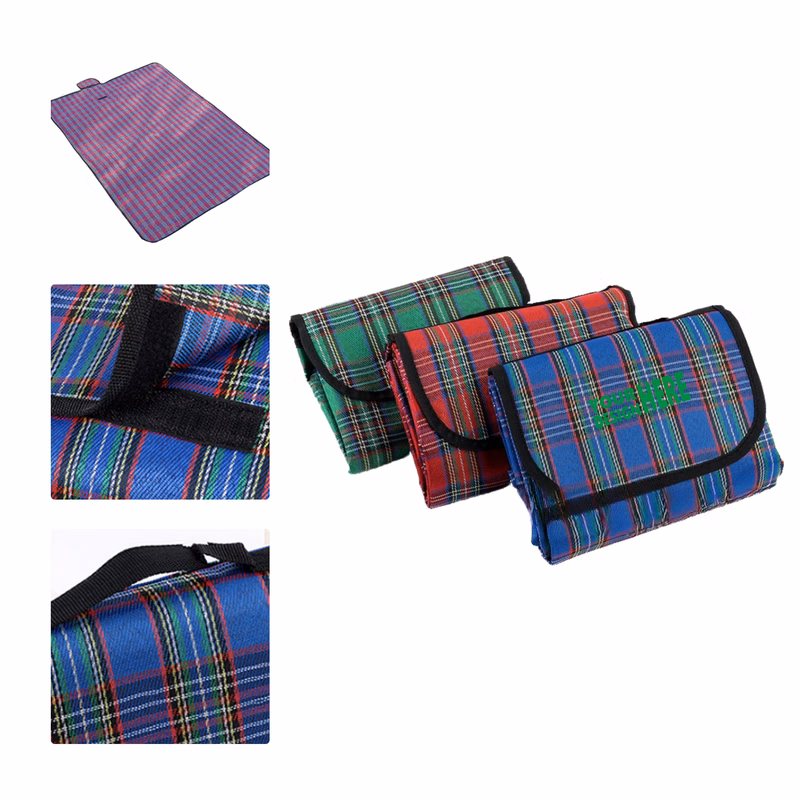 MOQ 50 Waterproof Picnic Beach Mat Foldable Outdoor Camping Blanket