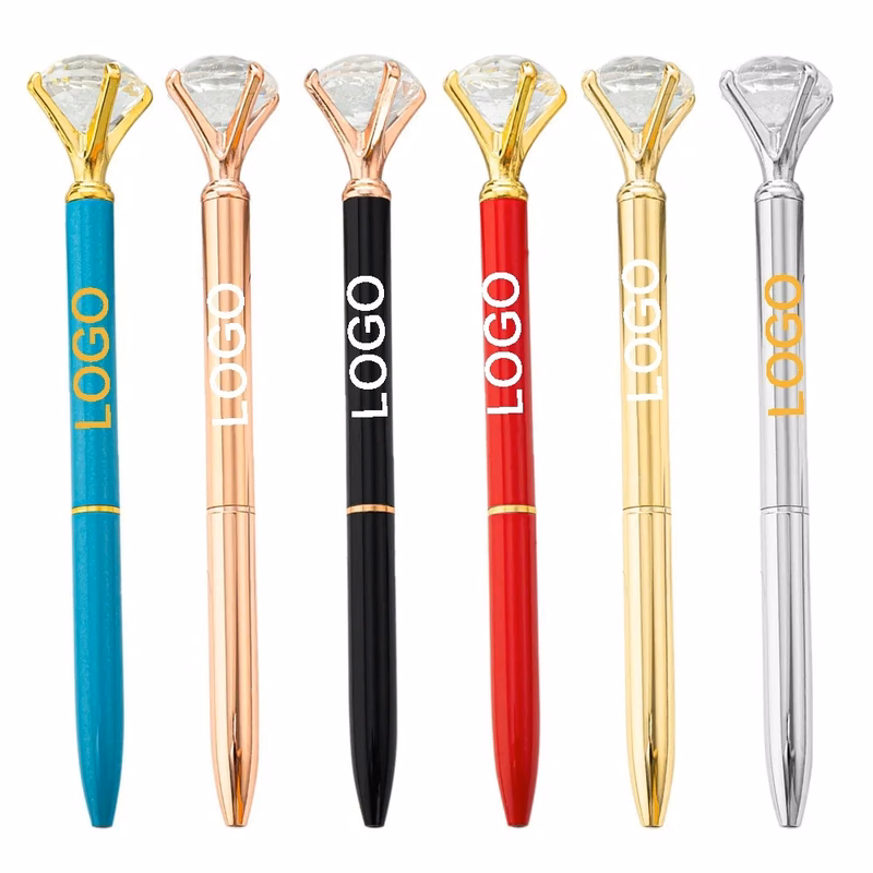 Big Crystal Diamond Ballpoint Pen