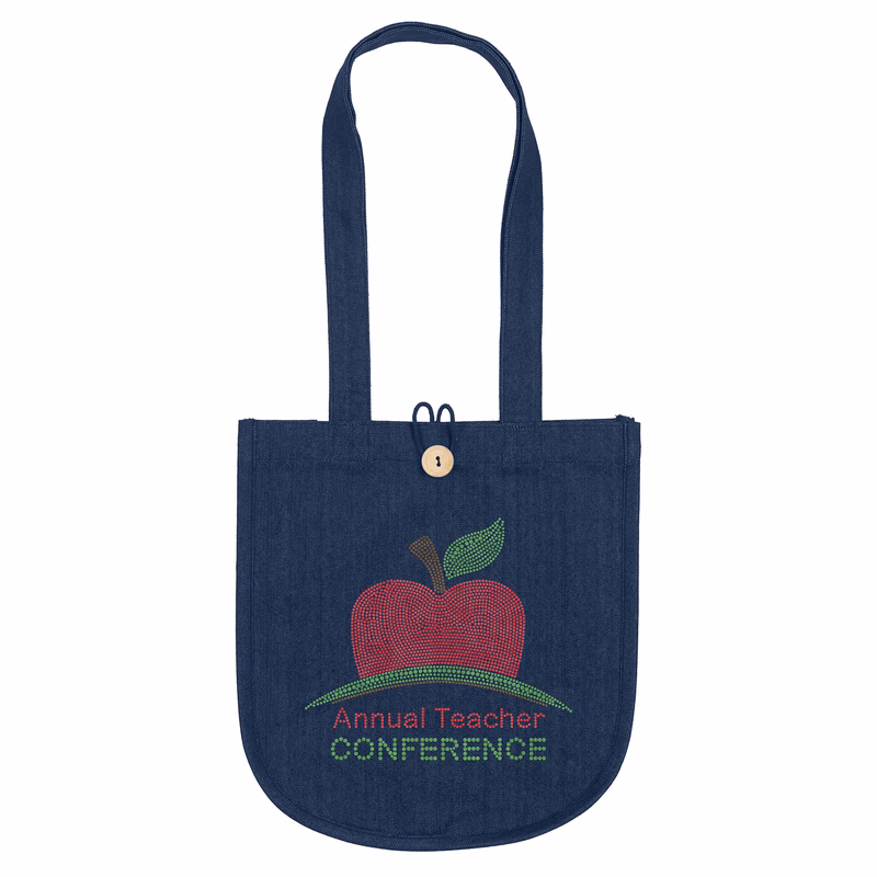 MB™- Denim Tote - Sparkle