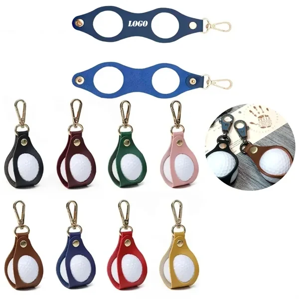 Golf Ball Pouch Golf Ball Case Golf Ball Holder for Work, School and Travel 1