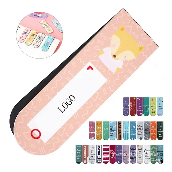 Custom 4.7" Magnetic Page Clamp Bookmark With Secure Hold — Office Promo Item 1