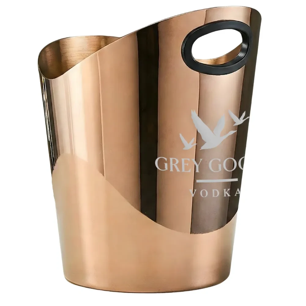 Asymmetric Stainless Steel Wine Chiller 1