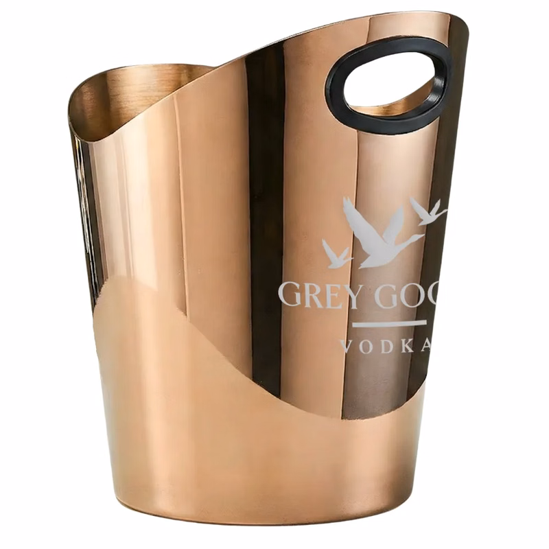 Asymmetric Stainless Steel Wine Chiller