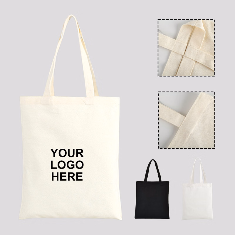 Customised Logo Tote Canvas Bags