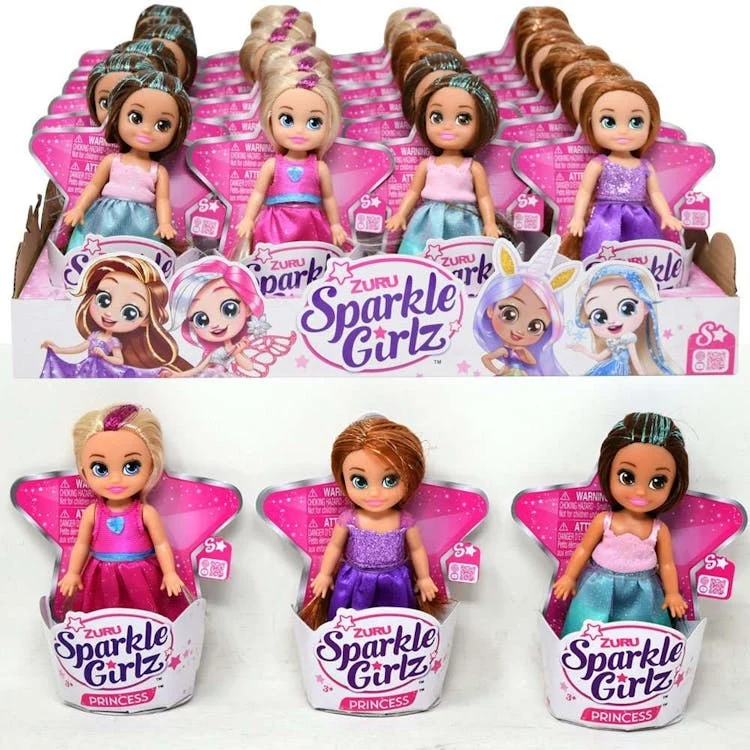Zuru Sparkle Girlz Princess Cupcake Doll - 4.5" 1