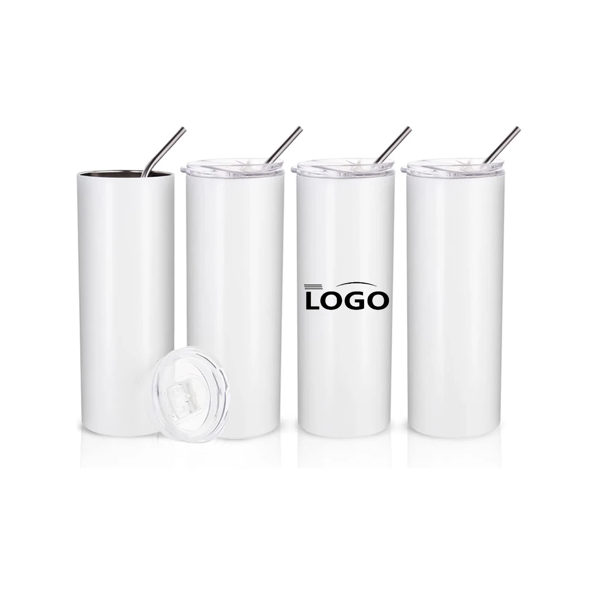 MOQ 50pcs Custom Logo 20 oz Sublimation Tumbler Blank 1