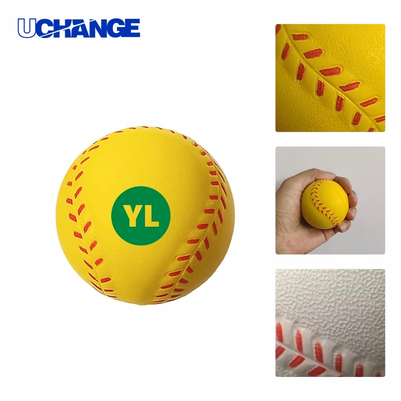 PU Foam Baseball Stress Relief Ball